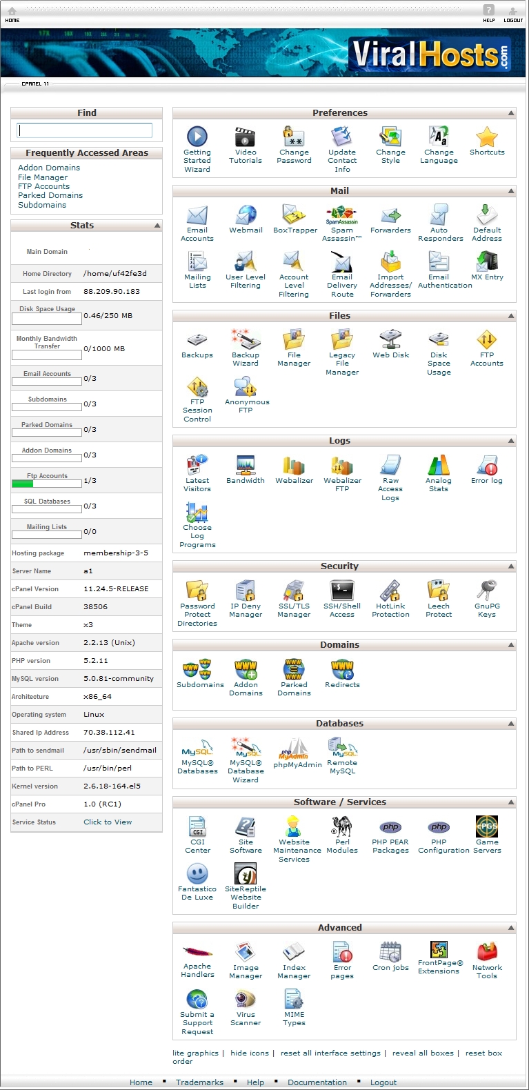 cPanel