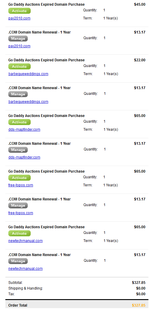 Fake High PR Domains on GoDaddy Auctions Fake High PR Domains on GoDaddy Auctions